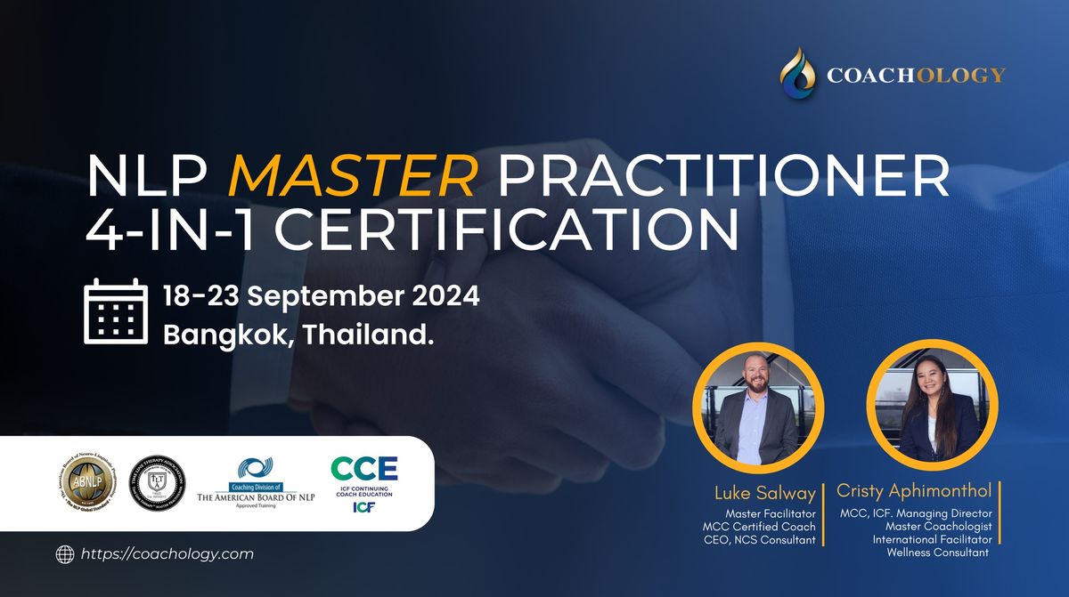 NLP Master Practitioner 4-in-1 Certification Program