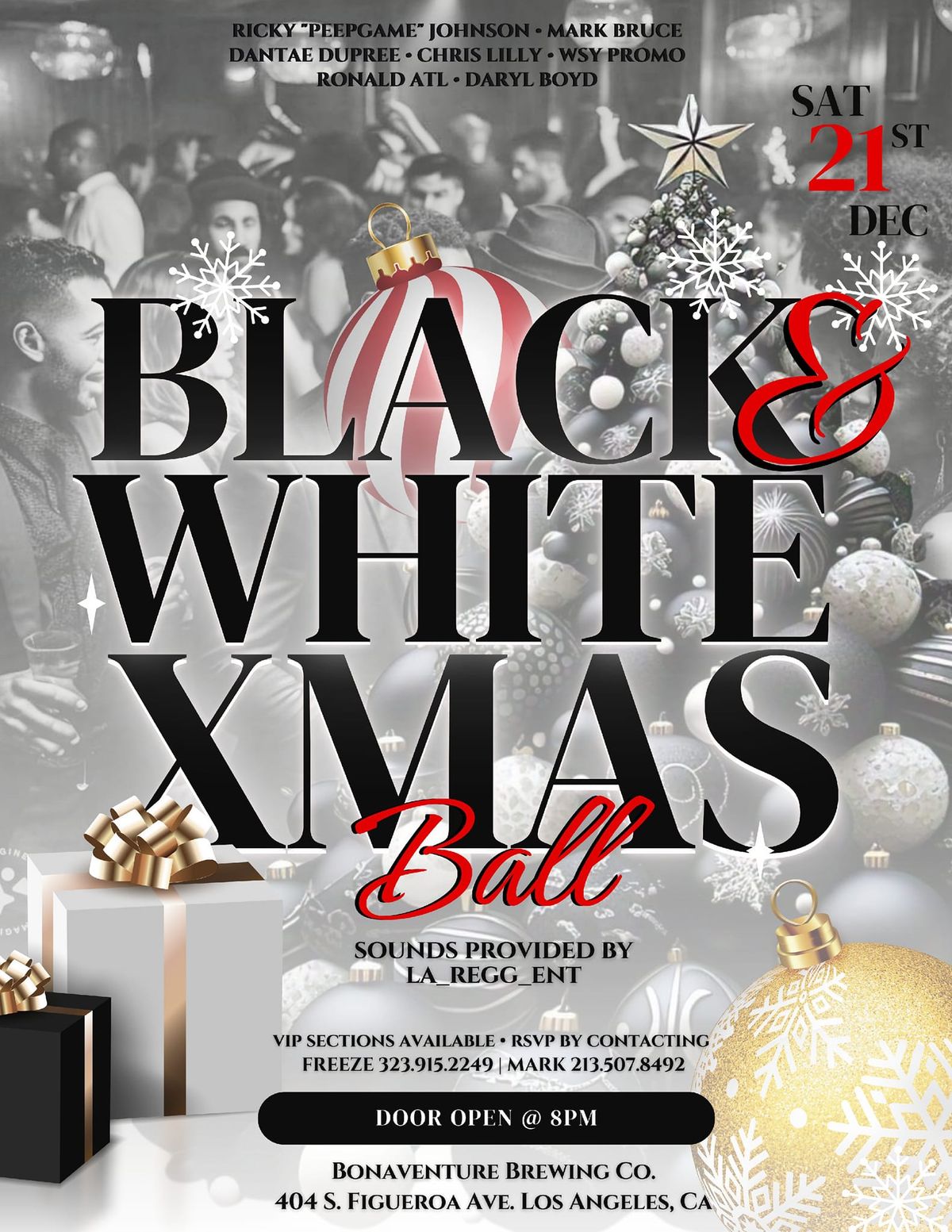 Annual Black & White Xmas Ball