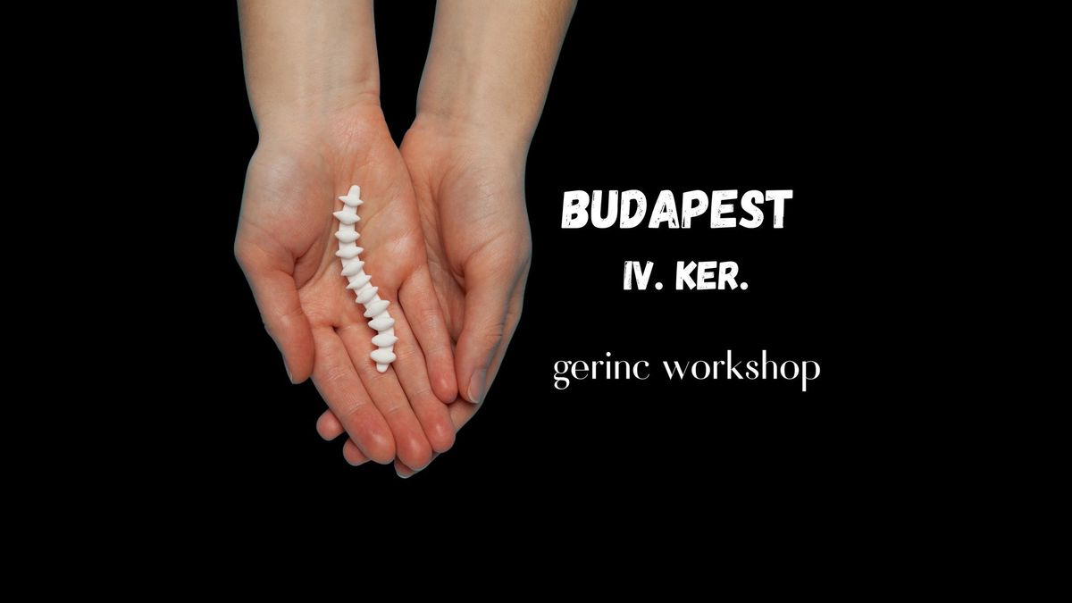 HOGYAN SZABADULJ MEG A GERINCF\u00c1JDALOMT\u00d3L? Budapest 2024.12.07. - workshop gerincs\u00e9rvvel \u00e9l\u0151knek