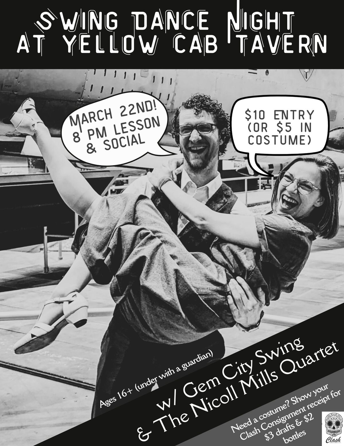 Swing Dance Night: Gem City Swing & Yellow Cab Tavern