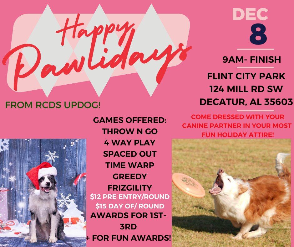 Happy Pawlidays From RCDS UpDog!