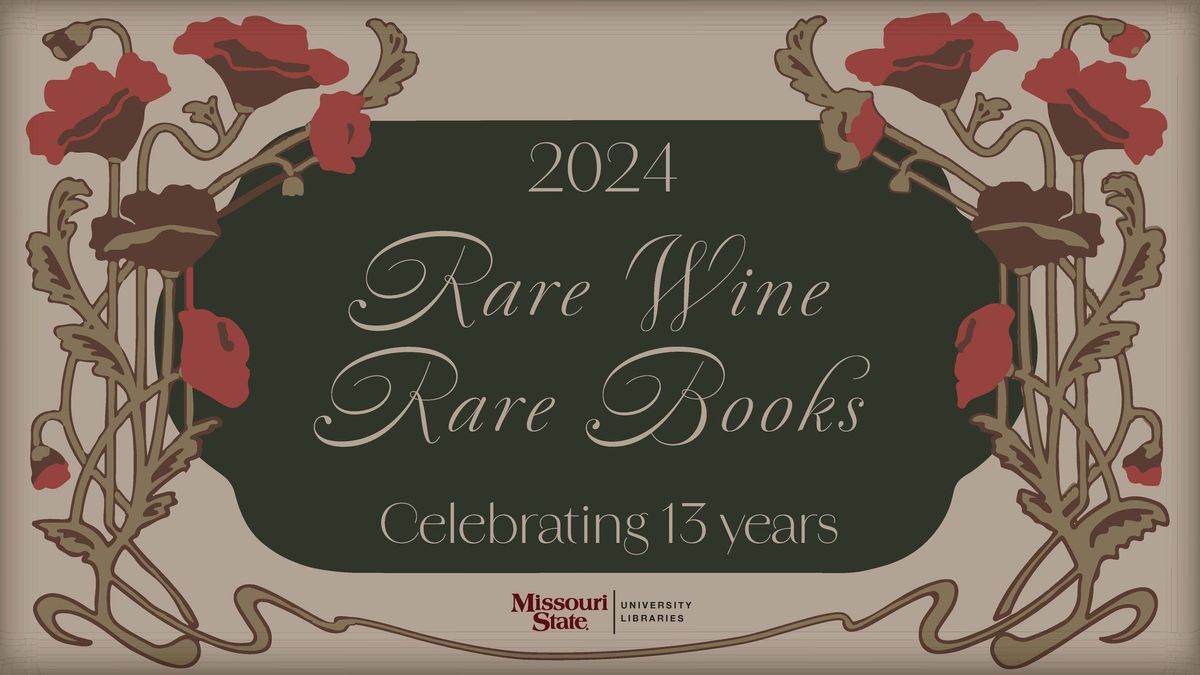 Rare Wine Rare Books 2024