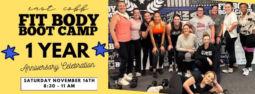 East Cobb Fit Body Boot Camp turns ONE!