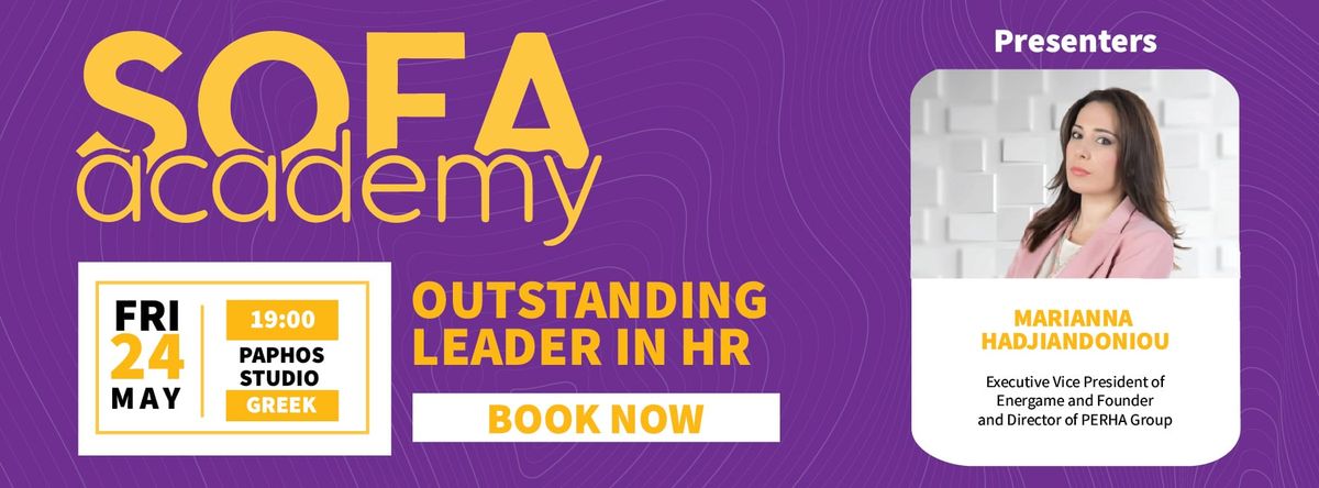 SOFA ACADEMY: OUTSTANDING LEADER IN HR