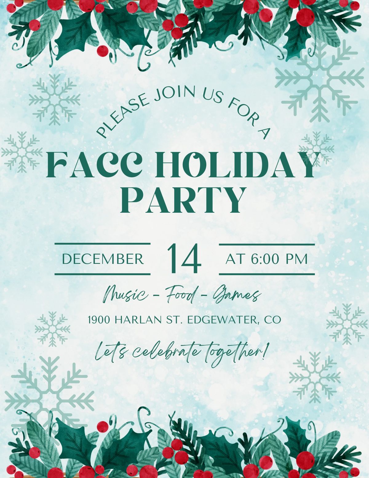 FACC Holiday Party