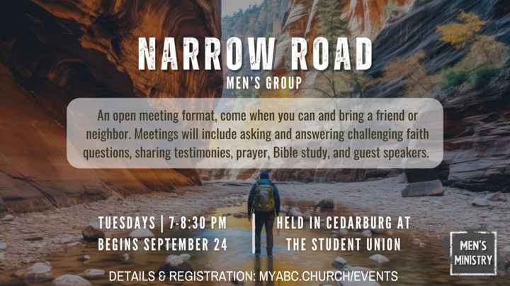 Narrow Roads Men's Group