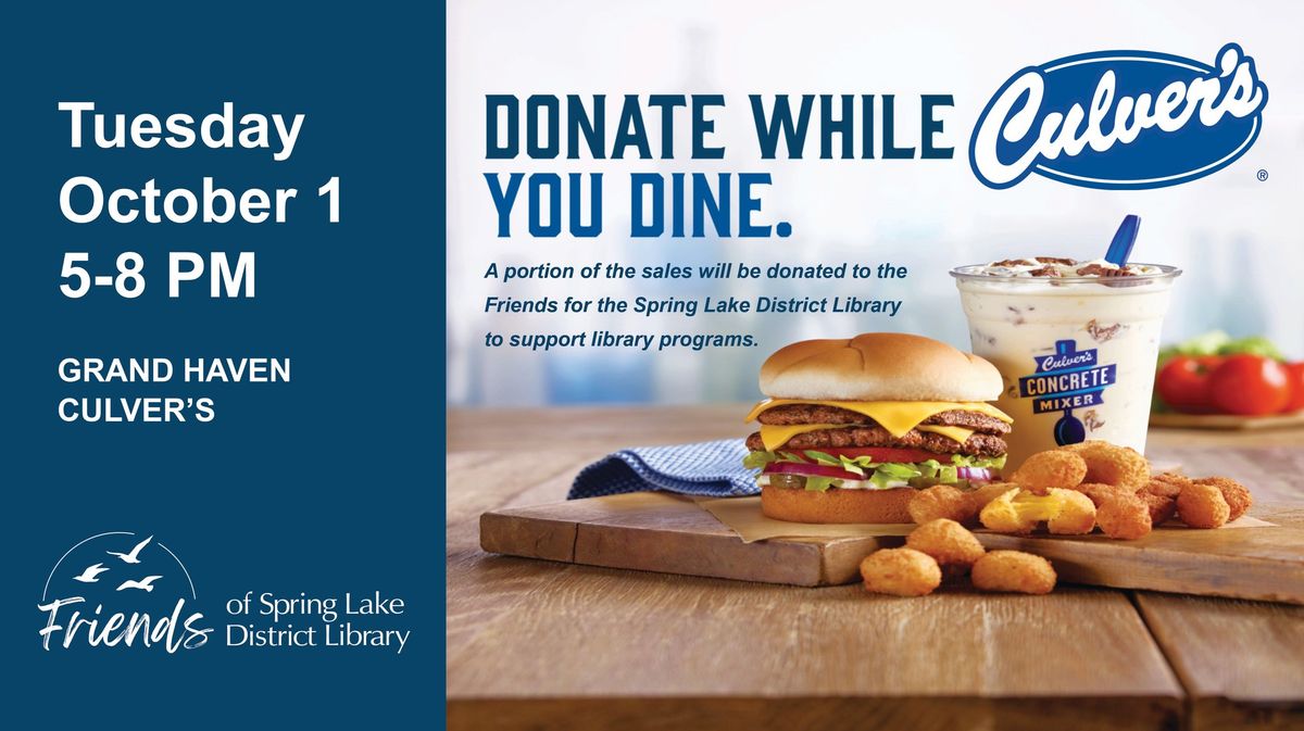 Culver's Share the Night Fundraiser