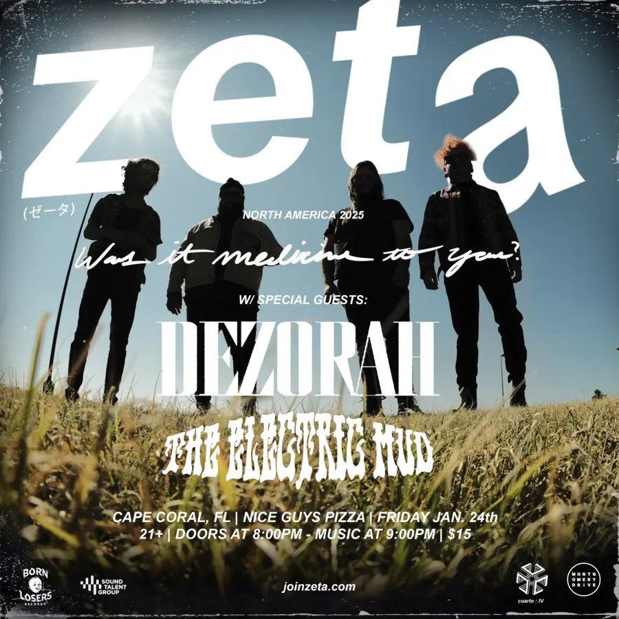 Zeta w\/ Dezorah and The Electric Mud