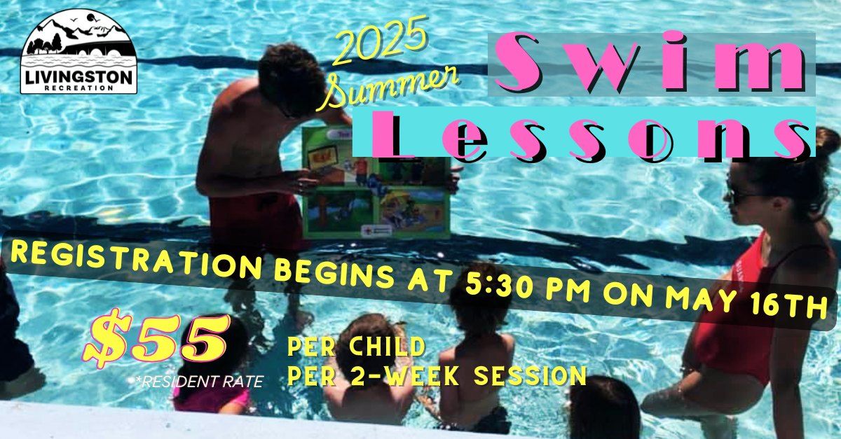 2025 Swim Lesson Registration