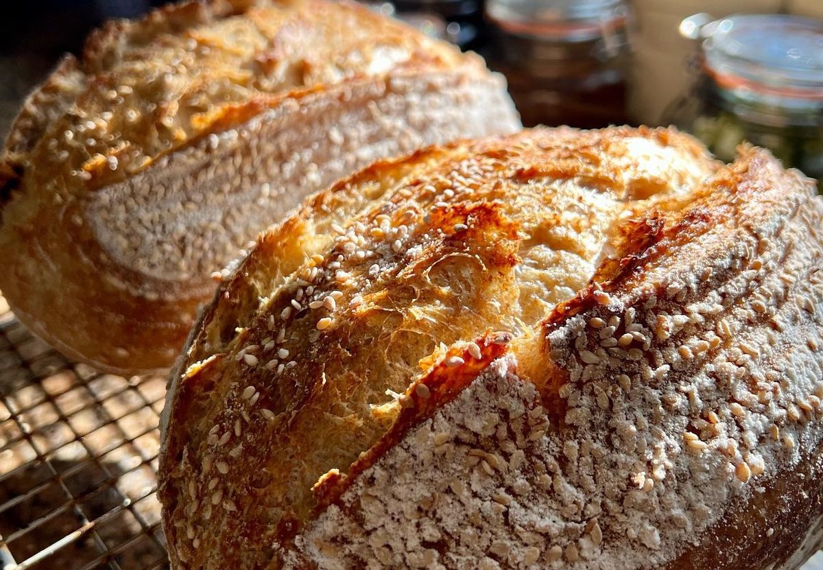 Sourdough Bread Baking and Lunch