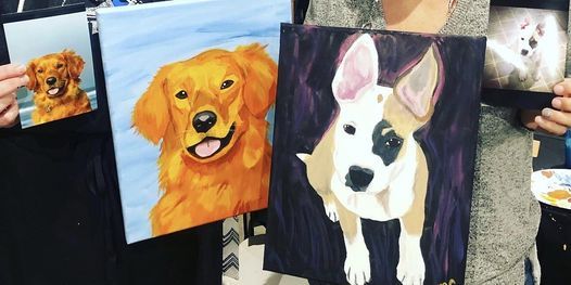 Copy of Paint your Pet Portrait class at Chateau Bianca in Dallas, OR