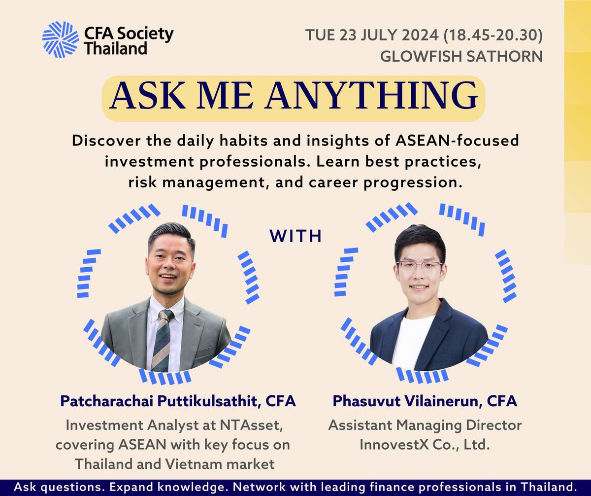 Ask Me Anything (AMA) Series with Finance Experts: Session 2