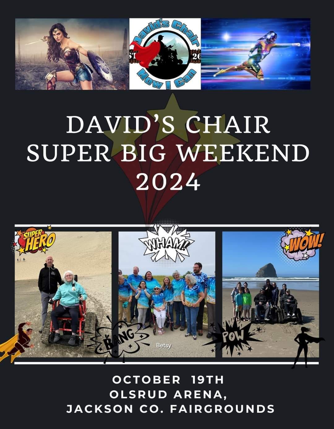 David's Chair's SUPER Big Weekend