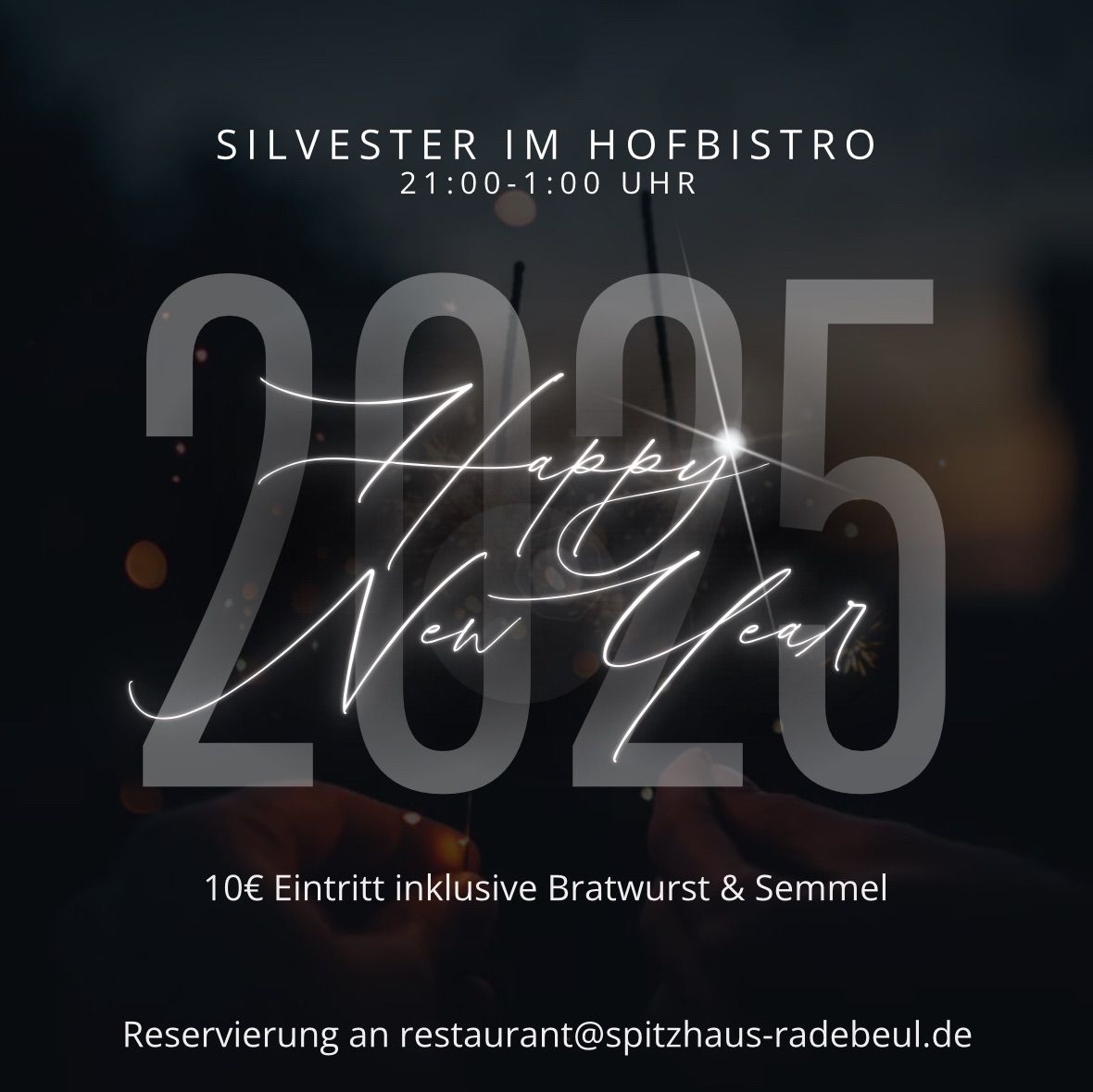 Silvester im Hofbistro