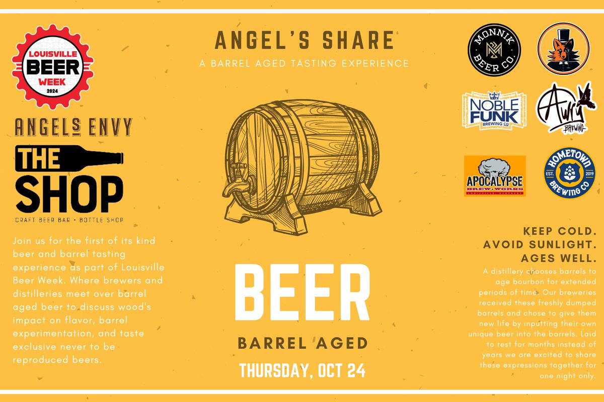 ANGEL'S SHARE | Barrel Aged Beer Tasting