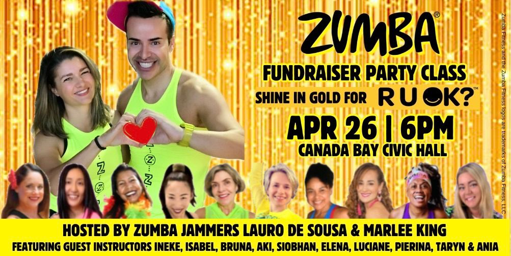 ZUMBA FUNDRAISER - SHINE IN GOLD FOR RU OK?