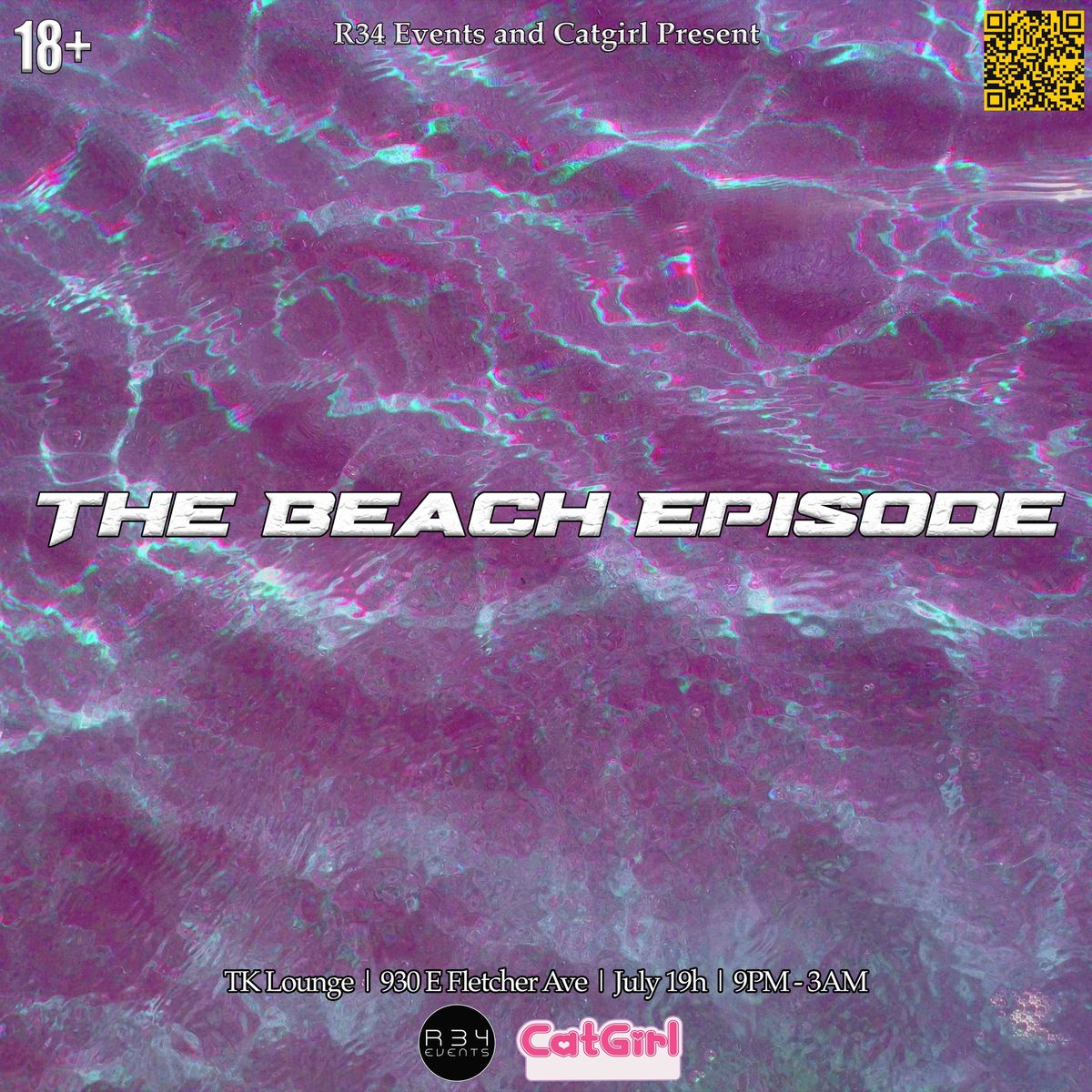 R34 Events and Catgirl Present: The Beach Episode