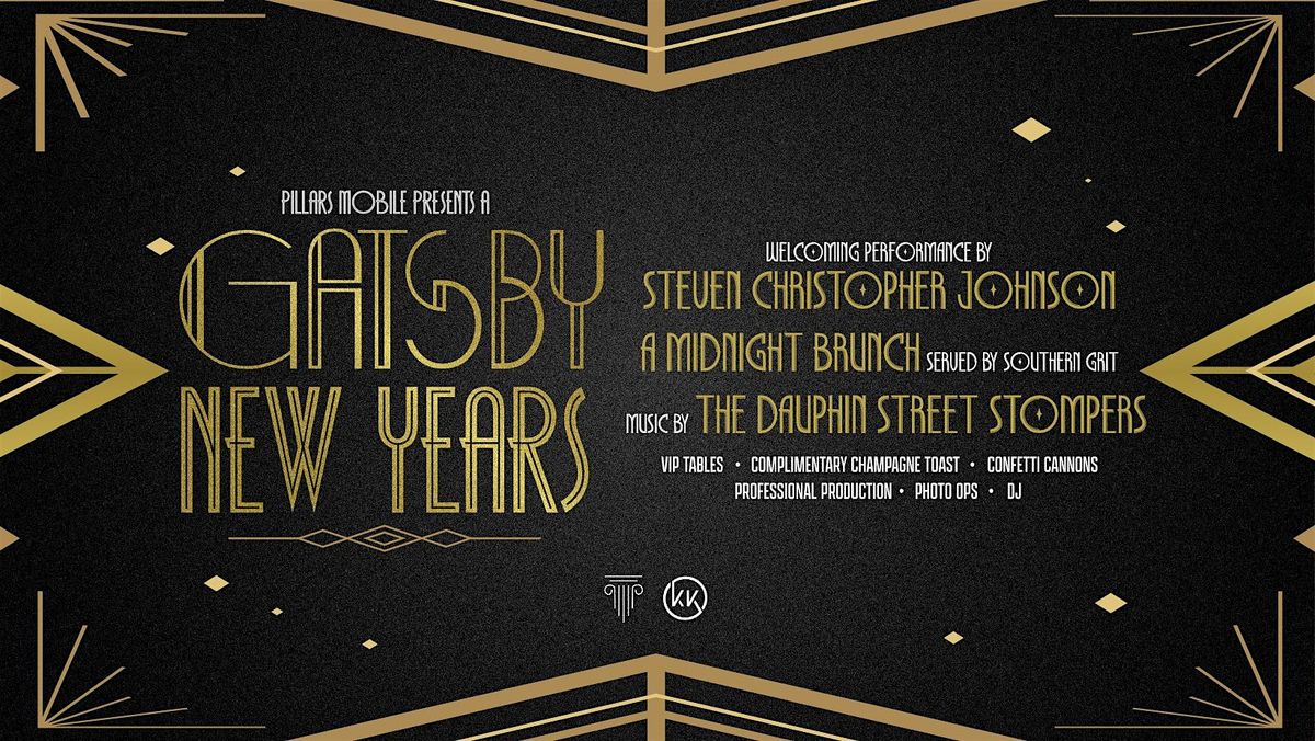 Pillars Mobile Presents a Gatsby New Years Celebration