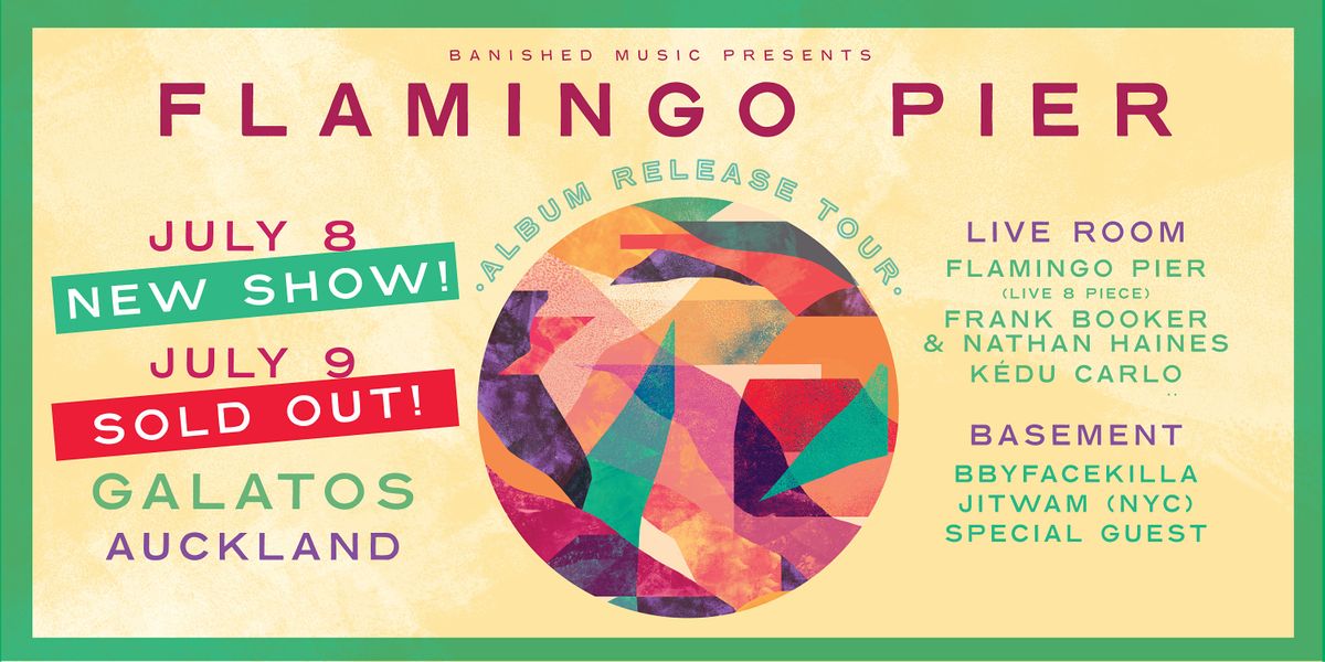 Flamingo Pier album release show AUCKLAND