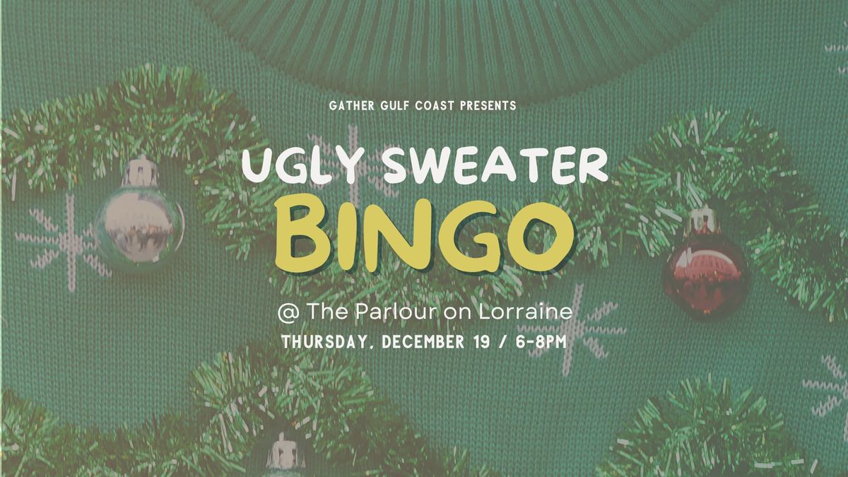 Ugly Sweater Bingo