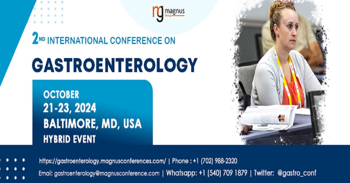 2nd International Conference on Gastroenterology