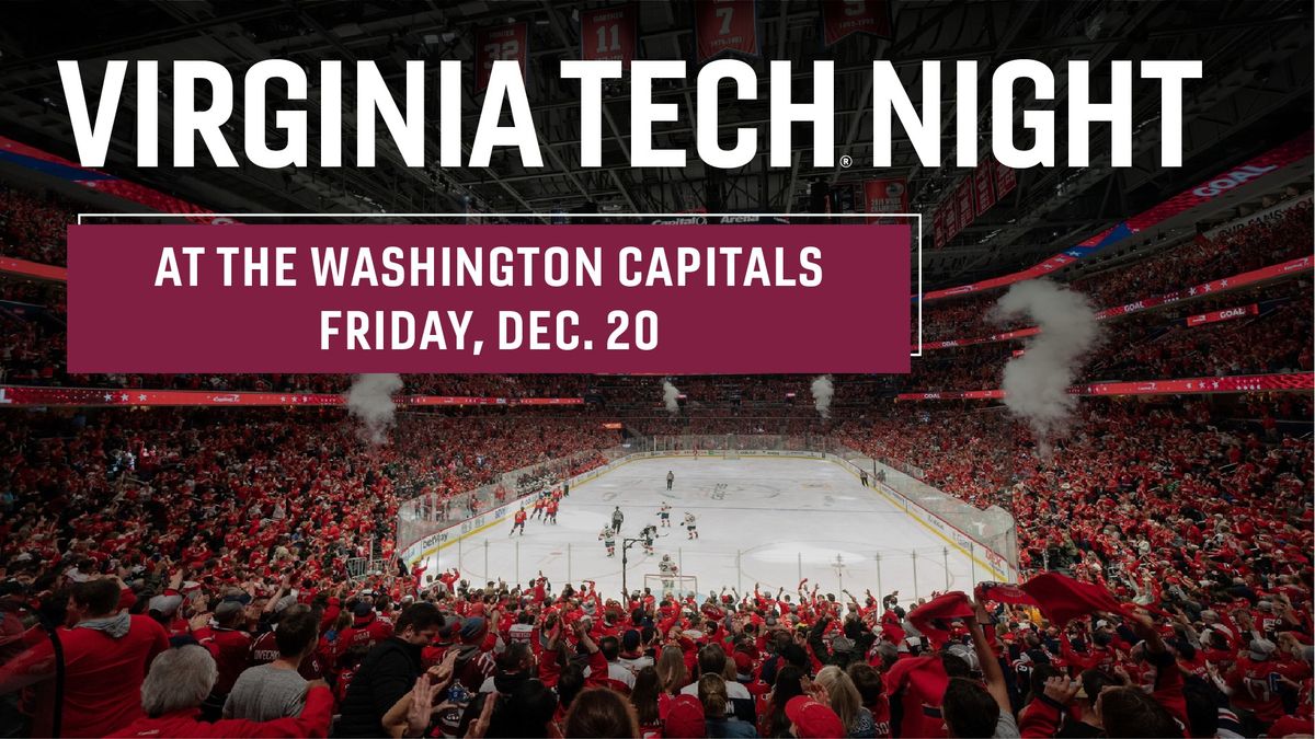 Virginia Tech Night at the Washington Capitals