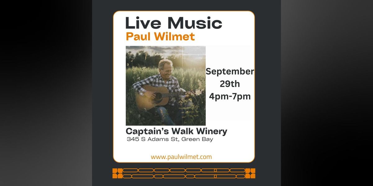 Paul Wilmet - Live Music @ The Walk!