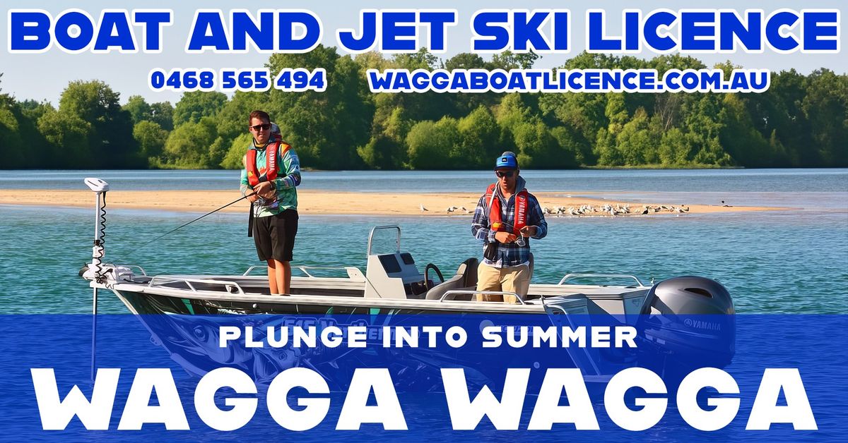 Wagga Boat and Jetski Licence Course