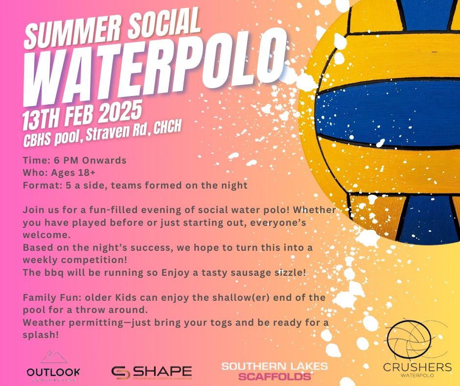 Summer Social WaterPolo