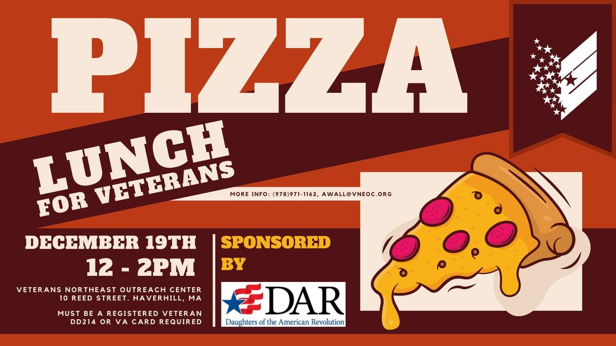 Pizza Lunch for Veterans