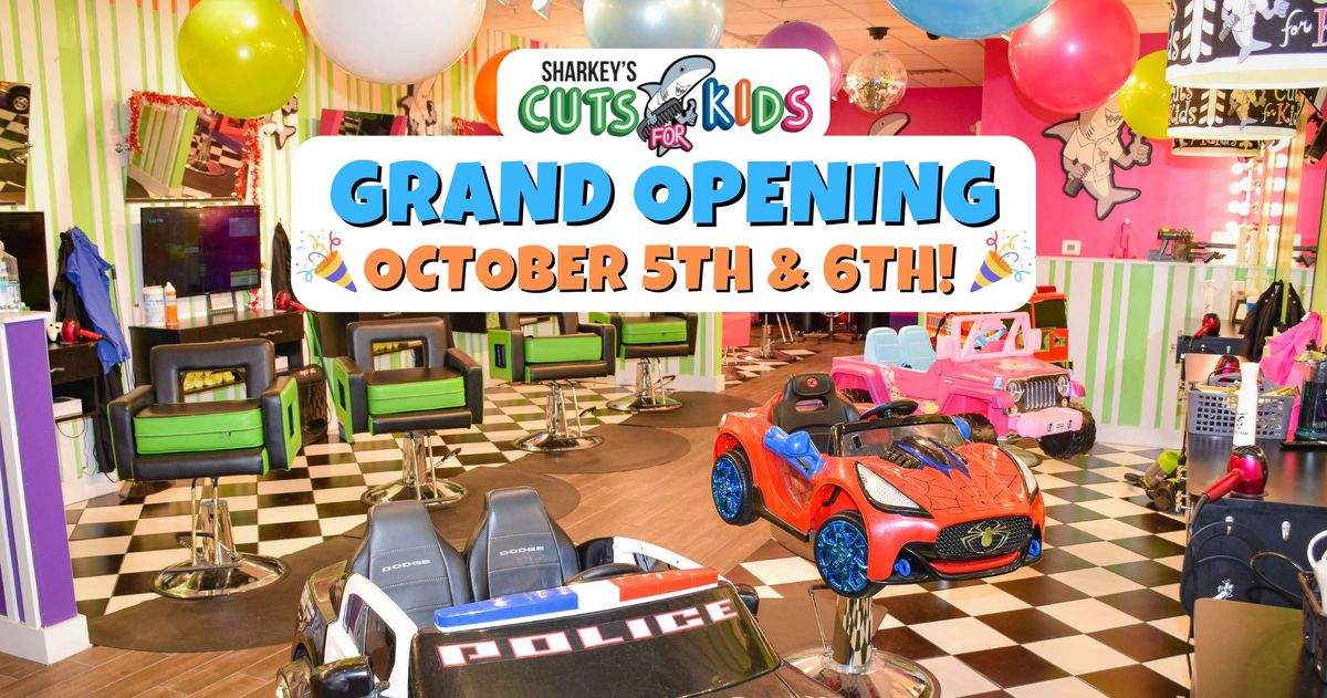 Sharkey's Cuts for Kids - Kennesaw Grand Opening! \ud83e\udd73