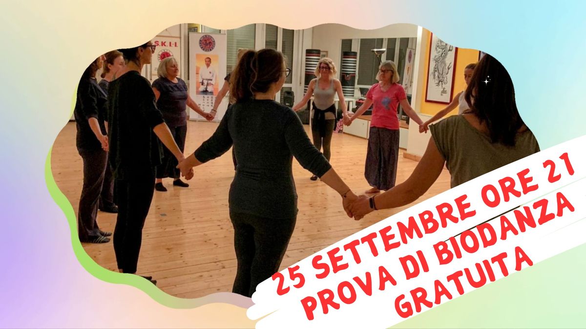 Serata di Prova di Biodanza a Milano - con Rosy Ferreri