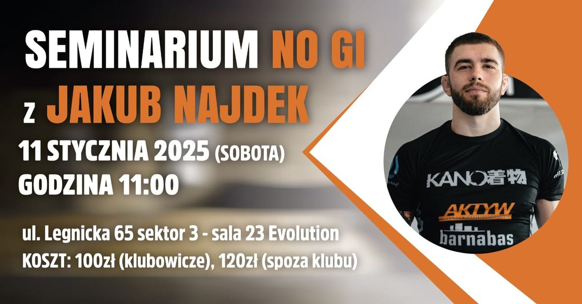 Otwarte Seminarium No Gi z Kub\u0105 Najdkiem 