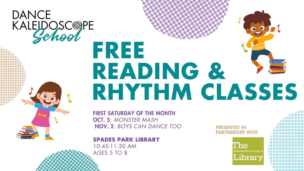 FREE Reading & Rhythm Class: MONSTER MASH