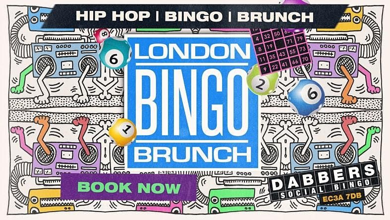 London Bingo Brunch: All Day Hip Hip Party