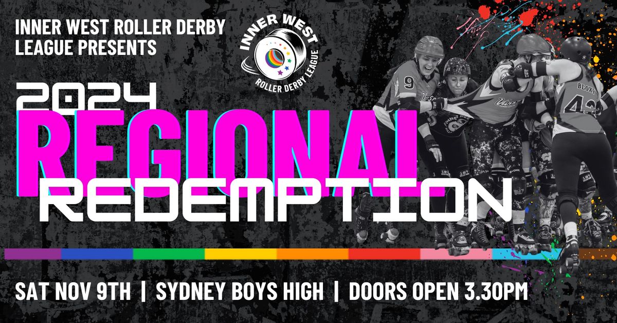 IWRDL Regional Redemption Roller Derby - Sat Nov 9th