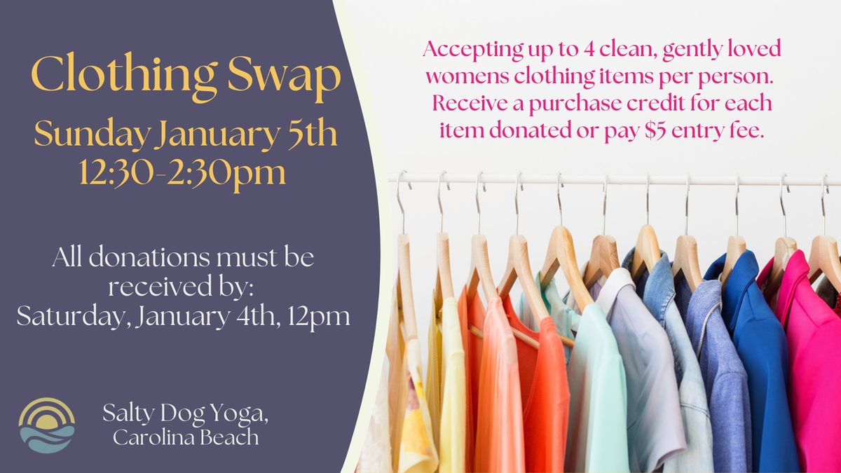 Ladies' Clothing Swap