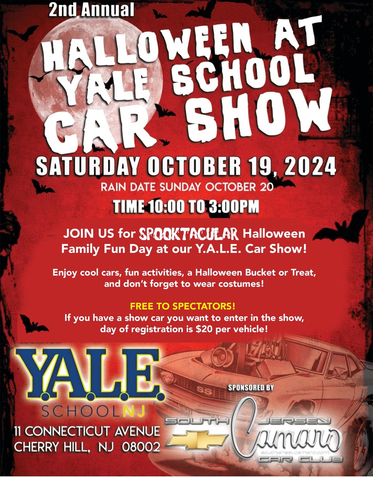 Halloween at Y.A.L.E. School Trunk-or-Treat Car Show