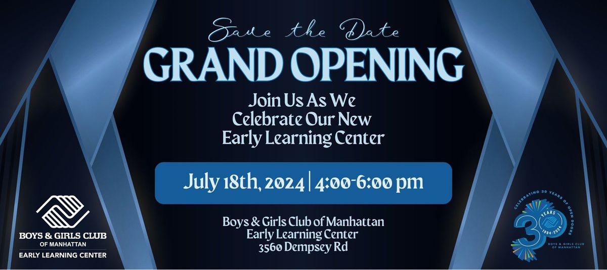 Ribbon Cutting: Boys & Girls Club of Manhattan - Early Learning Center