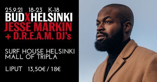 Jesse Markin - Bud-X Helsinki