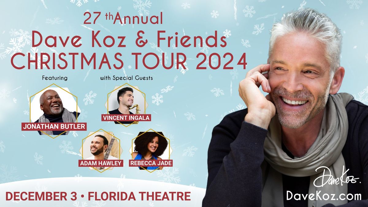 Dave Koz & Friends Christmas Tour 2024