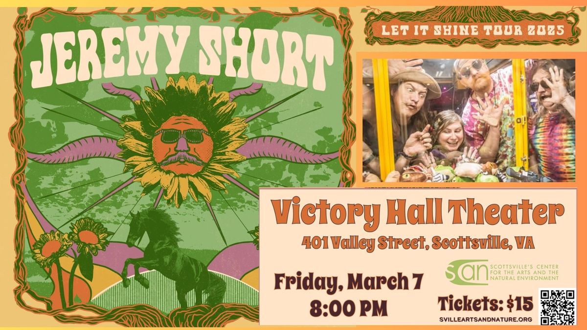 Jeremy Short Live at Victory Hall Theater!