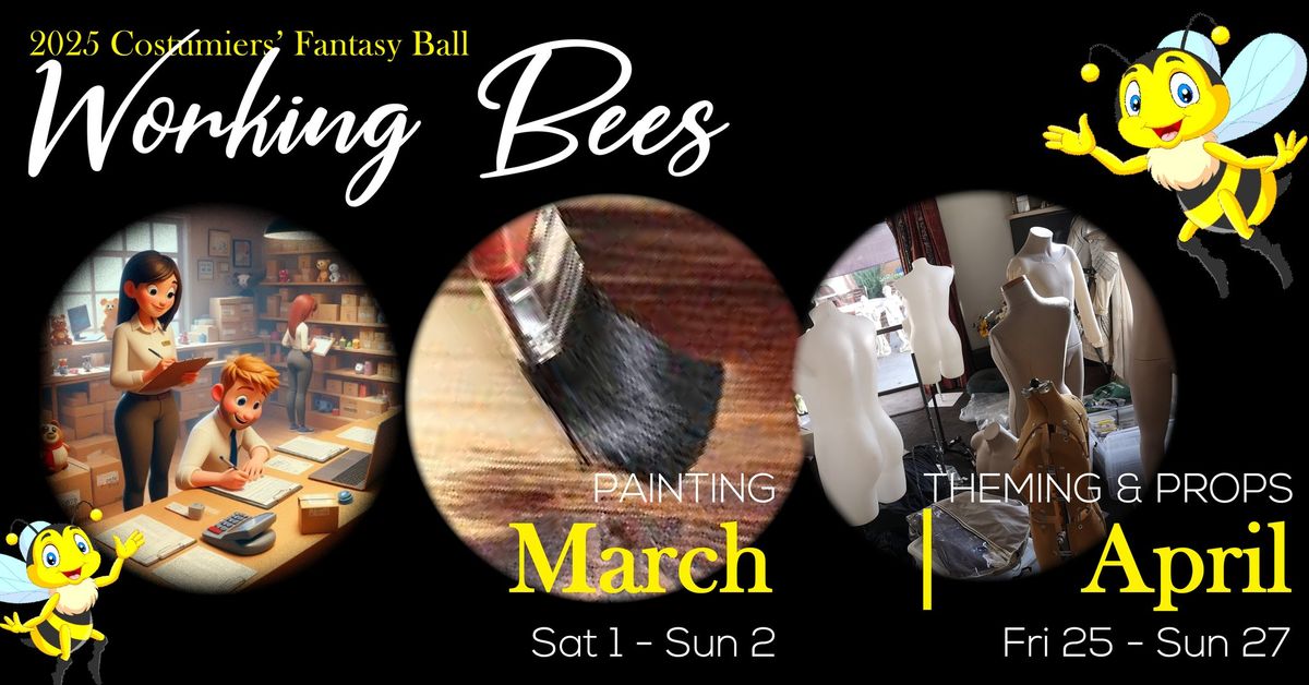 Working Bee - Costumiers Props, Theming Cleaning & Creating weekend