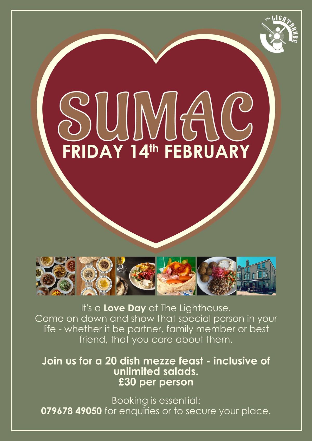 SUMAC - 'Love Day' - 20 Dish Mezze Feast