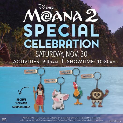 Moana 2 Special Celebration