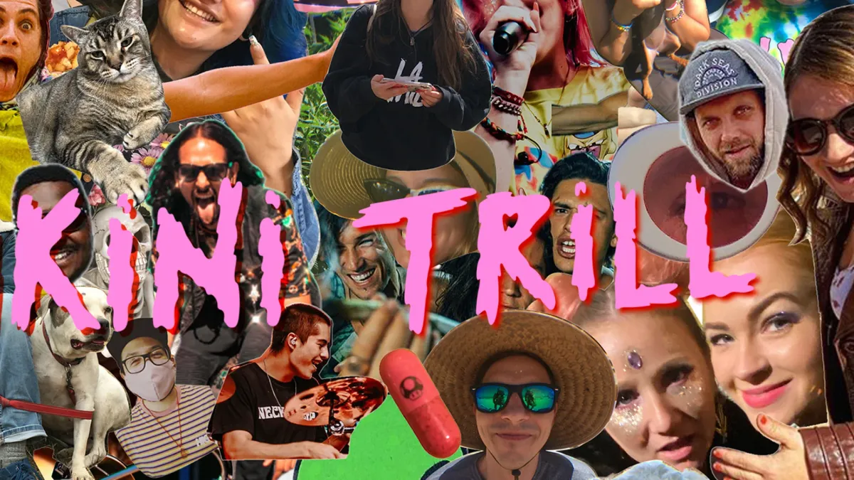 Bikini Trill, Surfer Girl, Tessellated in Brooklyn