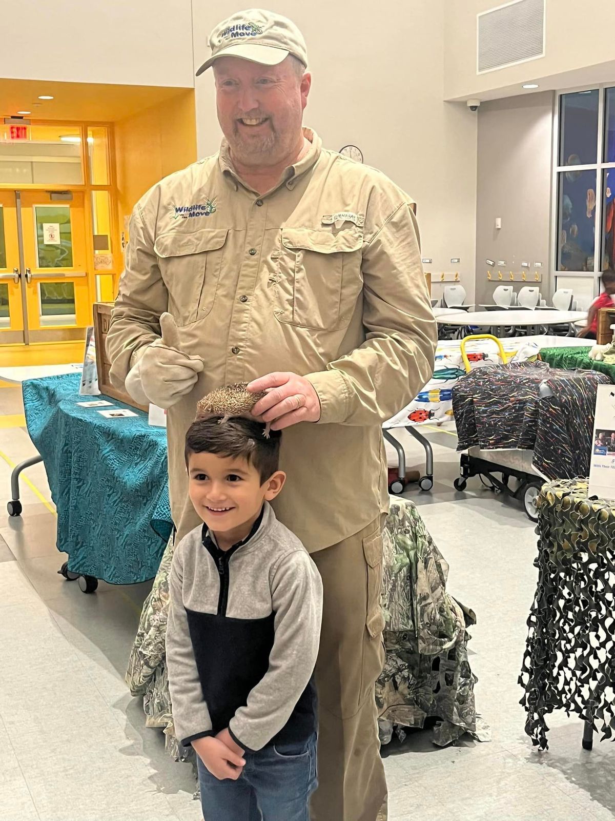 Wildlife On The Move Providing LIVE Animal Interaction Station at Jandrucko Academy (Mansfield, TX)