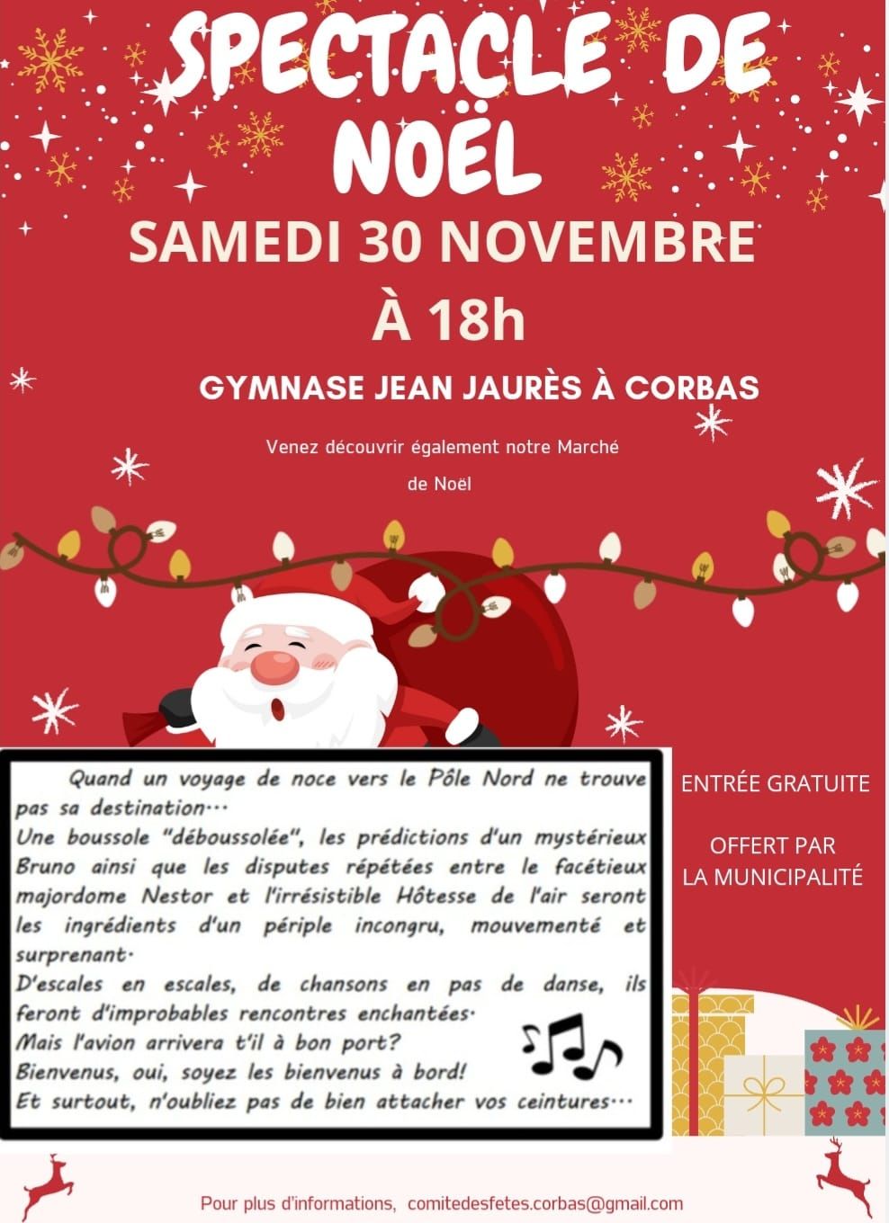 spectacle de No\u00ebl 2024