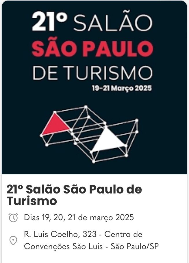 Sal\u00e3o S\u00e3o Paulo de Turismo \ud83c\udde7\ud83c\uddf7 2025