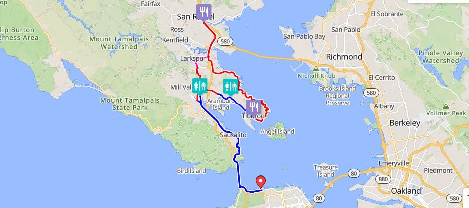 2025 Ramping Up #8 - San Rafael & Tiburon Loop